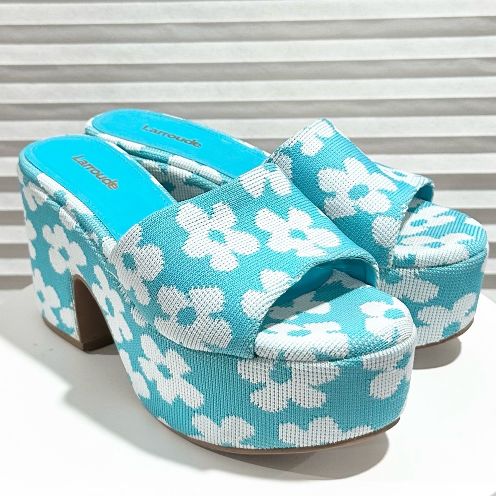 🌹LARROUDE🌹 Miso Platform Sandal Size: 5.5 - Picture 5 of 9